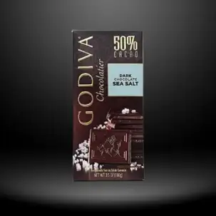 Godiva Dark Sea Salt Chocolate Bar